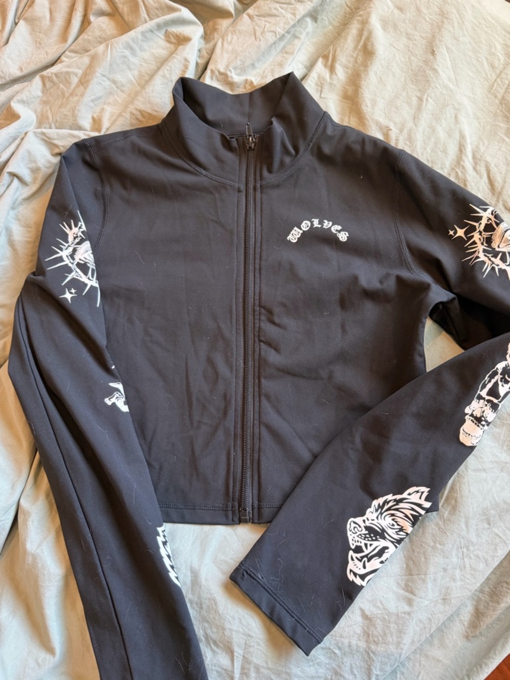 Darc Sport Cropped Zip Up Mockneck